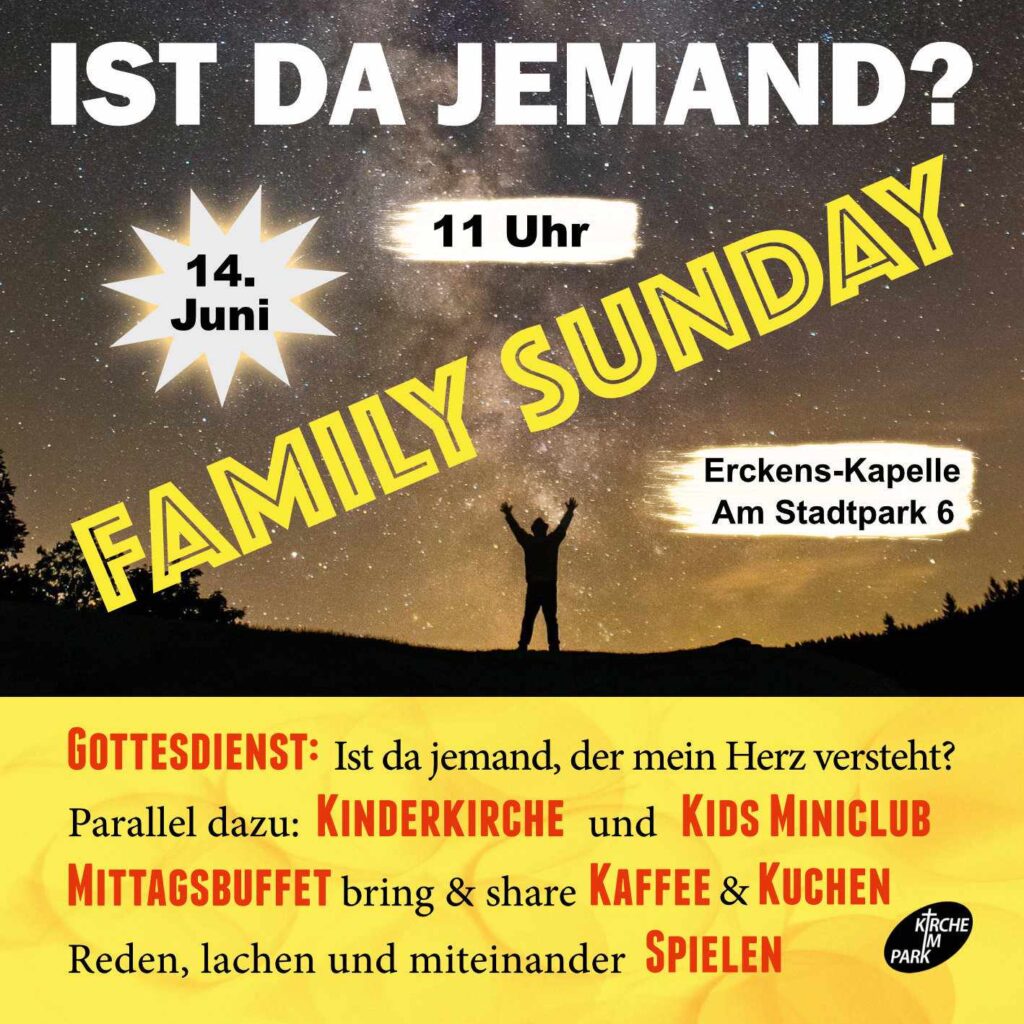 Ist da jemand? Family sunday