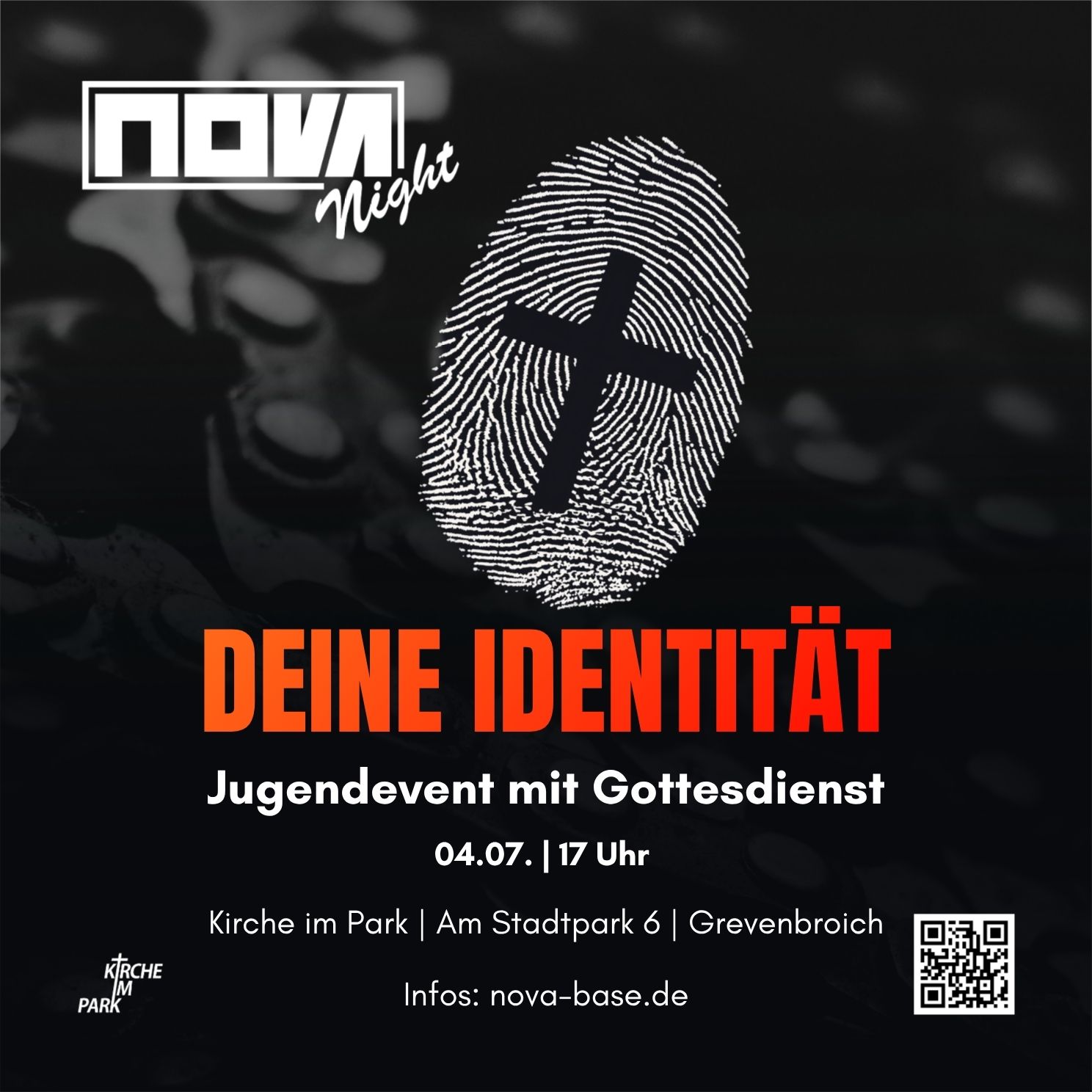 Novanight Jugendevent mit Gottesdienst